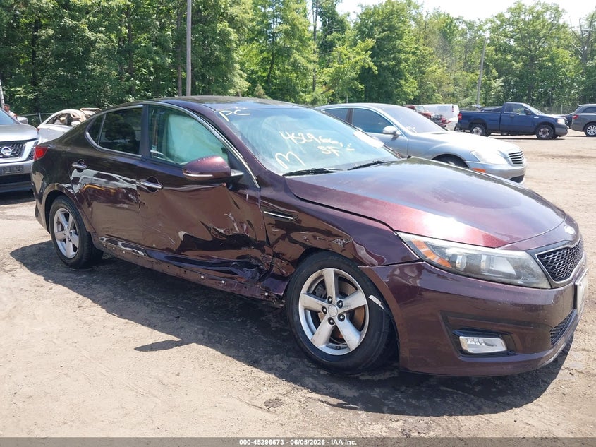 2014 Kia Optima VIN 5XXGM4A78EG305127 IAAI salvage auction — RIGHT SIDE, Salvage (Delaware), sold $475 on 2026-07-08 (photo 1)