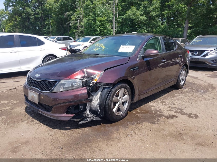 2014 Kia Optima VIN 5XXGM4A78EG305127 IAAI salvage auction — RIGHT SIDE, Salvage (Delaware), sold $475 on 2026-07-08 (photo 2)