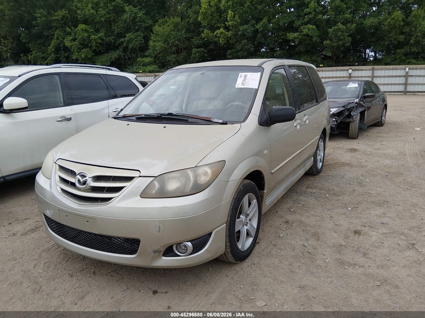 2005 Mazda Mpv VIN JM3LW28J350534919 IAAI salvage auction — FRONT END, Salvage (Tennessee), sold $300 on 2026-07-15 (photo 2)