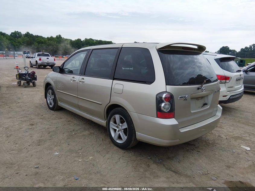 2005 Mazda Mpv VIN JM3LW28J350534919 IAAI salvage auction — FRONT END, Salvage (Tennessee), sold $300 on 2026-07-15 (photo 3)