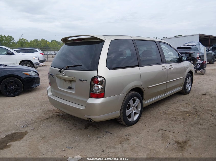 2005 Mazda Mpv VIN JM3LW28J350534919 IAAI salvage auction — FRONT END, Salvage (Tennessee), sold $300 on 2026-07-15 (photo 4)