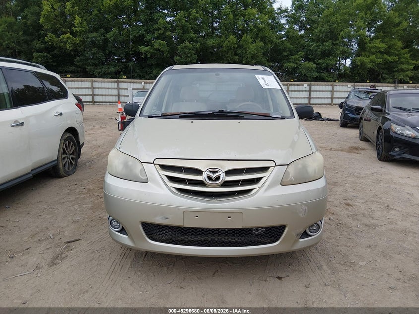 2005 Mazda Mpv VIN JM3LW28J350534919 IAAI salvage auction — FRONT END, Salvage (Tennessee), sold $300 on 2026-07-15 (photo 6)