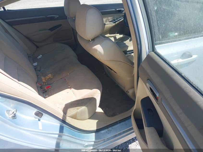 2007 Honda Civic hybrid VIN JHMFA36277S032247 IAAI salvage auction — REPOSSESSION, Clear (Virginia), sold $275 on 2026-07-17 (photo 8)