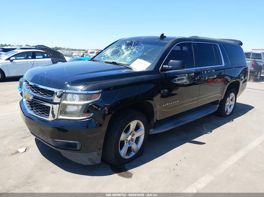2015 Chevrolet Express VIN 1GNSCJKC9FR553982 IAAI salvage auction — ROLLOVER, Salvage Title, sold $1,800 on 2026-07-19 (photo 2)