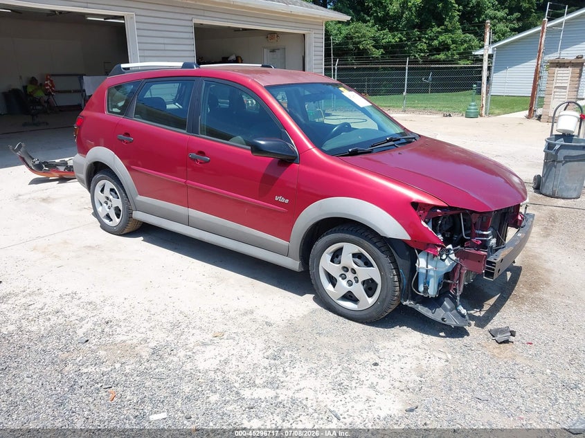2007 Pontiac Vibe VIN 5Y2SL65837Z408676 IAAI salvage auction — FRONT END, Salvage (Ohio), sold $375 on 2026-07-29 (photo 1)