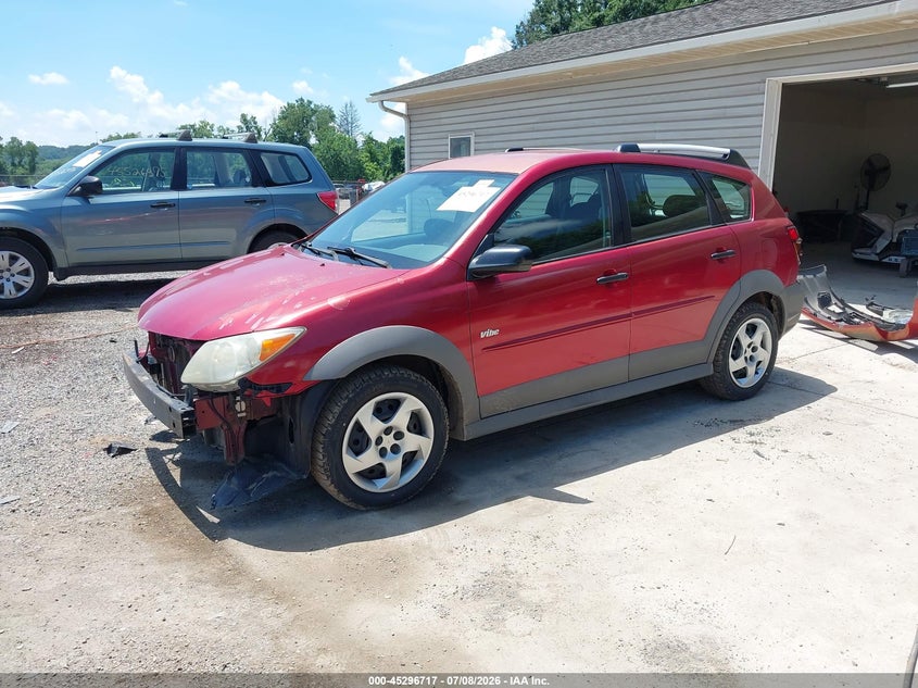 2007 Pontiac Vibe VIN 5Y2SL65837Z408676 IAAI salvage auction — FRONT END, Salvage (Ohio), sold $375 on 2026-07-29 (photo 2)