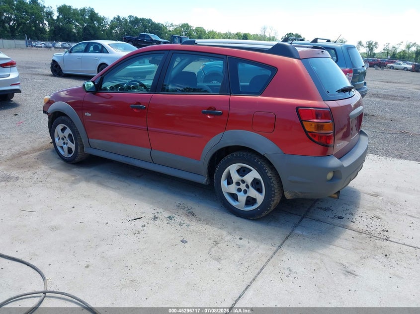 2007 Pontiac Vibe VIN 5Y2SL65837Z408676 IAAI salvage auction — FRONT END, Salvage (Ohio), sold $375 on 2026-07-29 (photo 3)