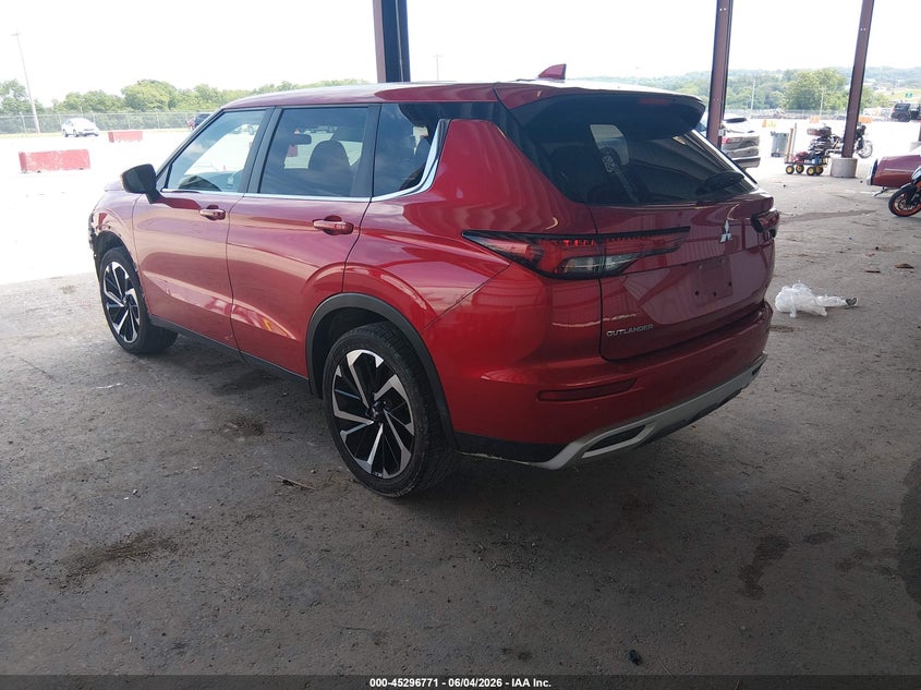 2022 Mitsubishi Outlander VIN JA4J3UA86NZ085527 IAAI salvage auction — FRONT END, Salvage Title, sold $2,100 on 2026-07-16 (photo 3)