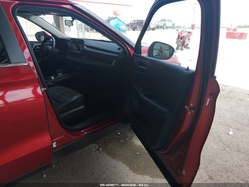 2022 Mitsubishi Outlander VIN JA4J3UA86NZ085527 IAAI salvage auction — FRONT END, Salvage Title, sold $2,100 on 2026-07-16 (photo 5)