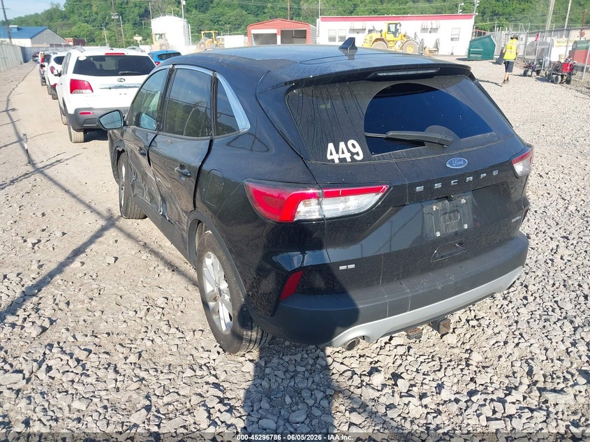 2022 Ford Escape VIN 1FMCU9G66NUA58447 IAAI salvage auction — SIDE, Salvage Title, sold $2,800 on 2026-07-09 (photo 3)