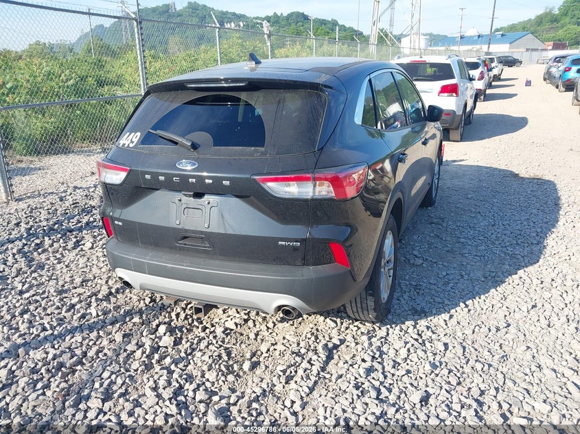 2022 Ford Escape VIN 1FMCU9G66NUA58447 IAAI salvage auction — SIDE, Salvage Title, sold $2,800 on 2026-07-09 (photo 4)