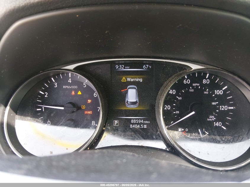 2015 Nissan Rogue VIN KNMAT2MVXFP538136 IAAI salvage auction — FRONT END, Salvage Title, sold $1,300 on 2026-07-14 (photo 7)