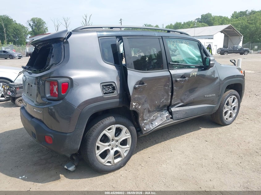 2019 Jeep Renegade VIN ZACNJBD13KPJ86547 IAAI salvage auction — SIDE, Salvage - Greater Than 75% (Maryland), sold $2,450 on 2026-07-28 (photo 4)