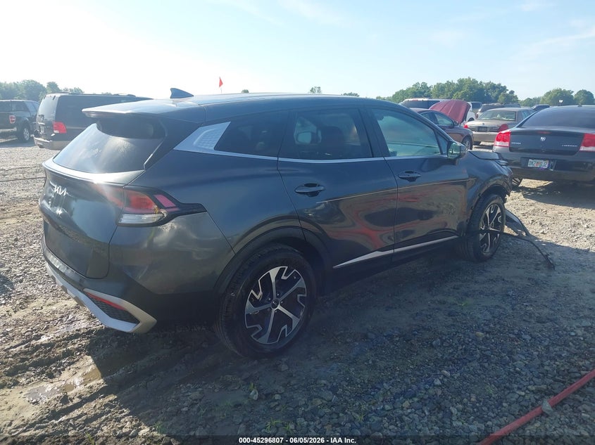 2023 Kia Sportage VIN 5XYK33AF6PG072040 IAAI salvage auction — FRONT END, Salvage Title, sold $5,600 on 2026-07-27 (photo 4)