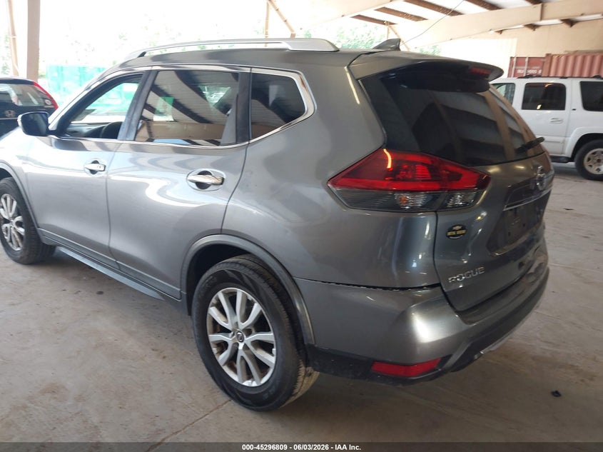 2018 Nissan Rogue VIN KNMAT2MV6JP506714 IAAI salvage auction — FRONT & REAR, Clear (Tennessee), sold $1,100 on 2026-07-15 (photo 3)