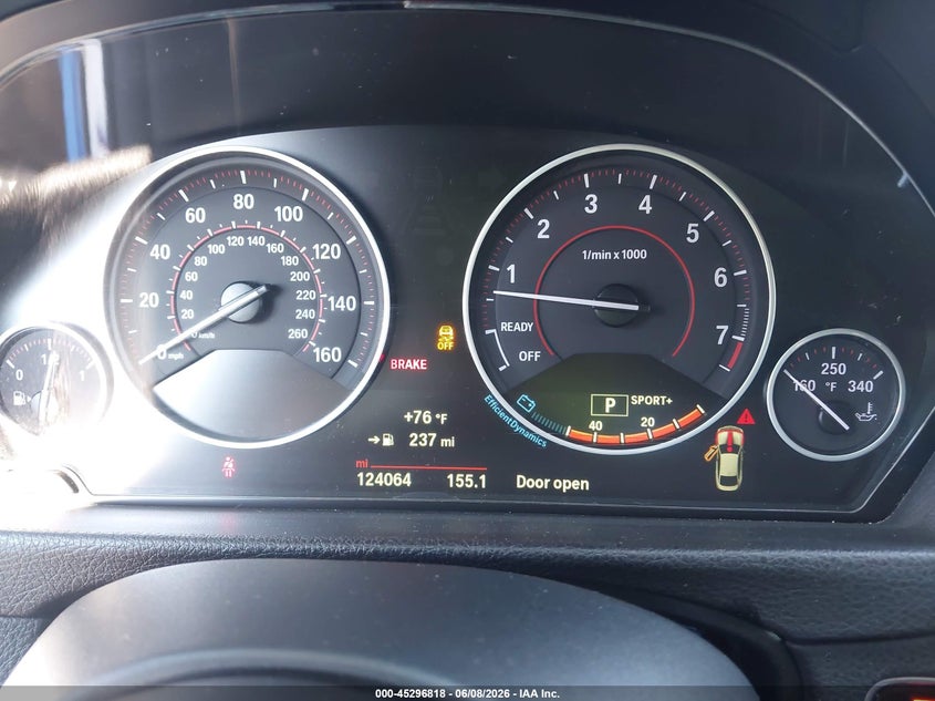 2019 BMW 4er VIN WBA4J5C53KBM65976 IAAI salvage auction — REAR END, Salvage Title, sold $7,300 on 2026-07-10 (photo 7)