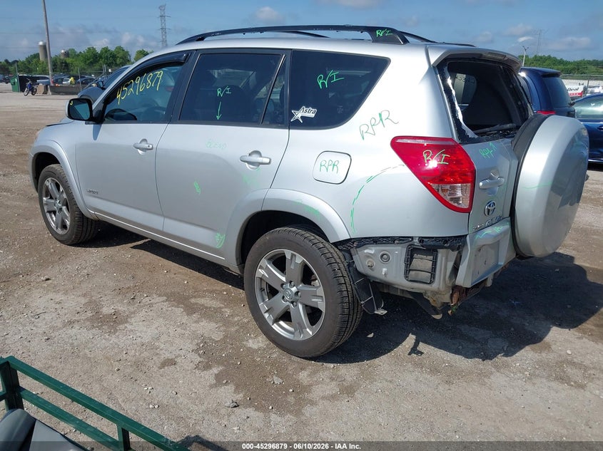 2008 Toyota Rav4 VIN JTMBK32V085061358 IAAI salvage auction — REAR END, Junk Bill Of Sale Mv2459 (Wisconsin), sold $425 on 2026-07-07 (photo 3)