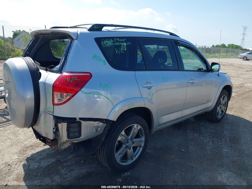 2008 Toyota Rav4 VIN JTMBK32V085061358 IAAI salvage auction — REAR END, Junk Bill Of Sale Mv2459 (Wisconsin), sold $425 on 2026-07-07 (photo 4)
