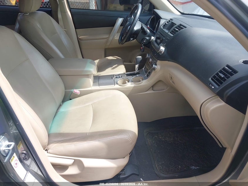 2012 Toyota Highlander VIN 5TDBK3EH2CS133119 IAAI salvage auction — FRONT END, Salvage Title, sold $3,000 on 2026-07-16 (photo 5)