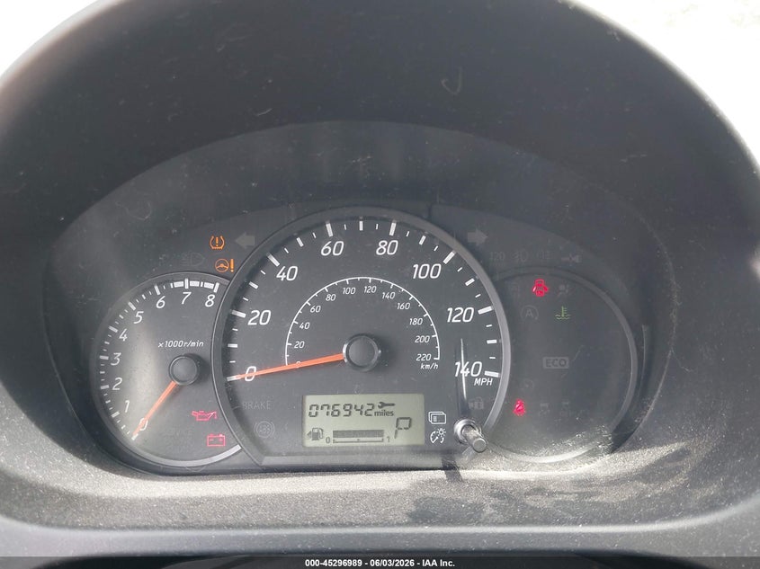 2015 Mitsubishi Mirage VIN ML32A3HJ4FH054175 IAAI salvage auction — LEFT SIDE, Salvage Title, sold $575 on 2026-07-06 (photo 7)