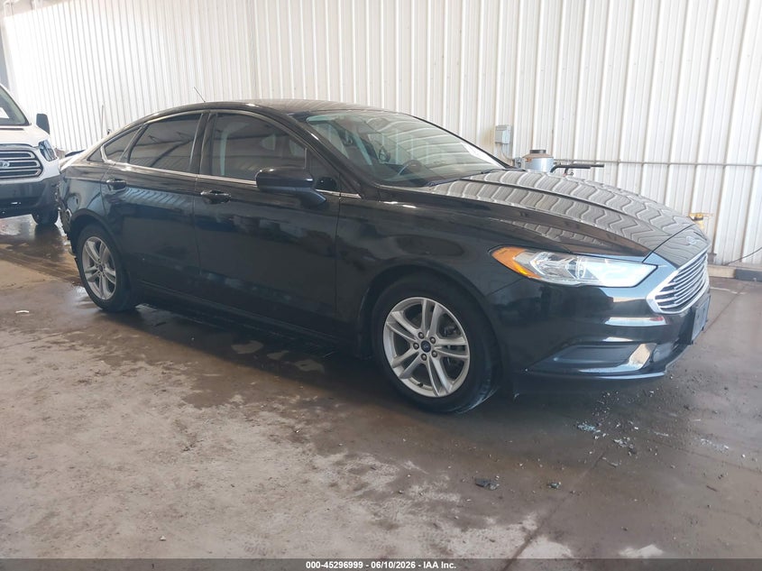 2018 Ford Fusion VIN 3FA6P0H7XJR186855 IAAI salvage auction — REAR END, Certificate Of Title (Nebraska), sold $1,950 on 2026-07-18 (photo 1)