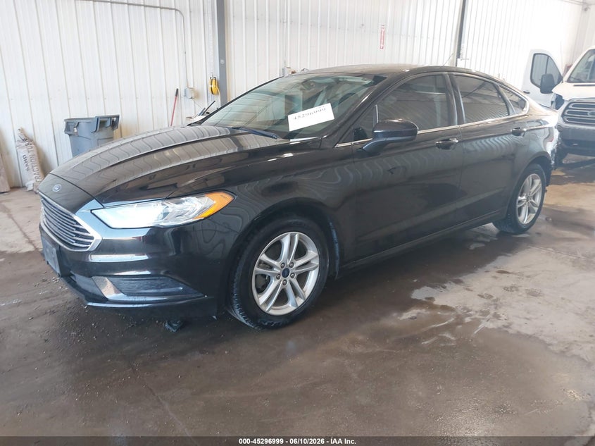 2018 Ford Fusion VIN 3FA6P0H7XJR186855 IAAI salvage auction — REAR END, Certificate Of Title (Nebraska), sold $1,950 on 2026-07-18 (photo 2)