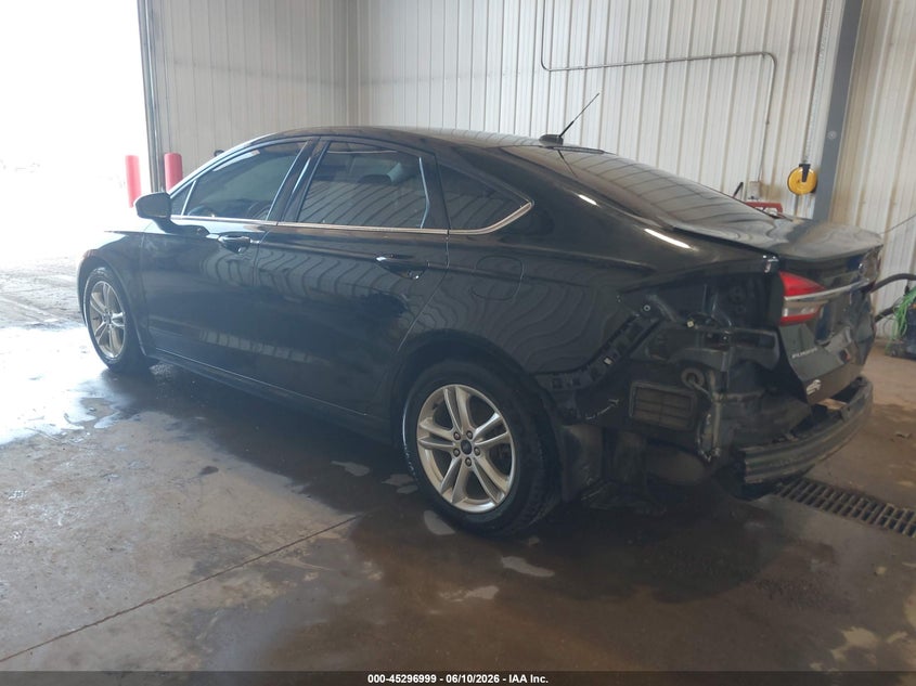 2018 Ford Fusion VIN 3FA6P0H7XJR186855 IAAI salvage auction — REAR END, Certificate Of Title (Nebraska), sold $1,950 on 2026-07-18 (photo 3)