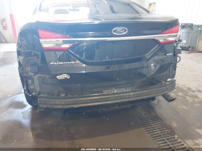 2018 Ford Fusion VIN 3FA6P0H7XJR186855 IAAI salvage auction — REAR END, Certificate Of Title (Nebraska), sold $1,950 on 2026-07-18 (photo 6)
