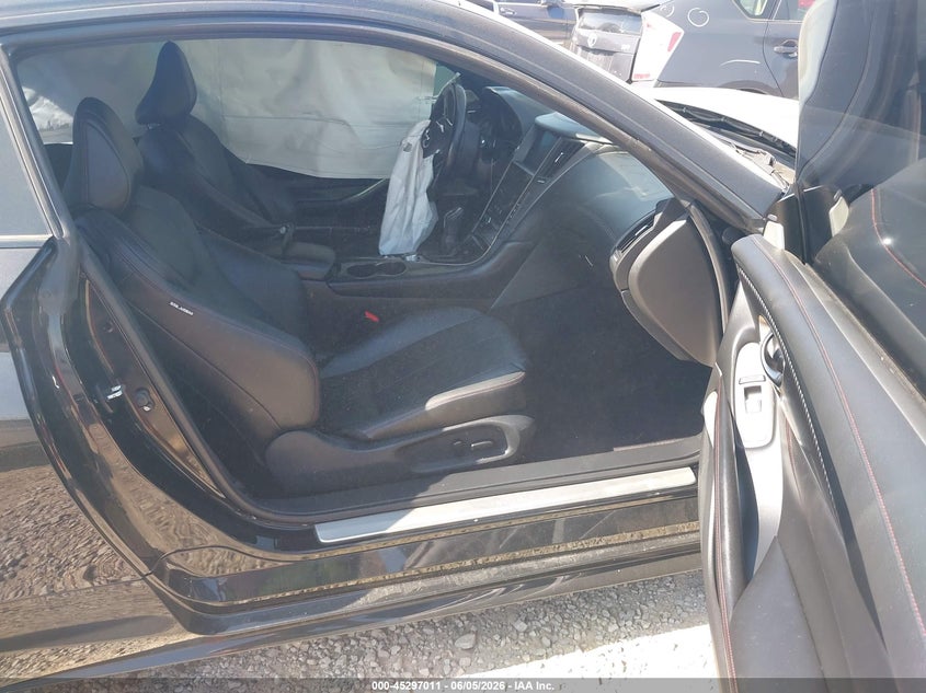 2022 Infiniti Q60 VIN JN1FV7LLXNM680163 IAAI salvage auction — FRONT END, Salvage Title, sold $8,050 on 2026-07-15 (photo 5)