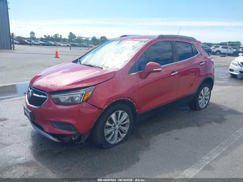 2018 Buick Encore VIN KL4CJASB0JB580784 IAAI salvage auction — LEFT SIDE, Salvage Title, sold $2,200 on 2026-07-31 (photo 2)