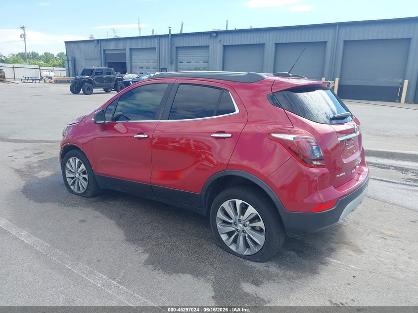 2018 Buick Encore VIN KL4CJASB0JB580784 IAAI salvage auction — LEFT SIDE, Salvage Title, sold $2,200 on 2026-07-31 (photo 3)