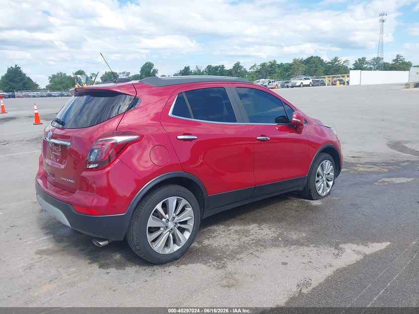 2018 Buick Encore VIN KL4CJASB0JB580784 IAAI salvage auction — LEFT SIDE, Salvage Title, sold $2,200 on 2026-07-31 (photo 4)