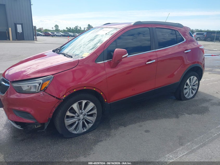 2018 Buick Encore VIN KL4CJASB0JB580784 IAAI salvage auction — LEFT SIDE, Salvage Title, sold $2,200 on 2026-07-31 (photo 6)