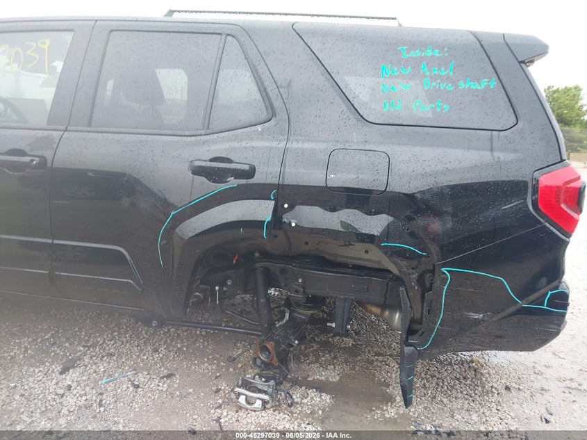 2025 Toyota 4runner VIN JTEVB5BR2S5016081 IAAI salvage auction — SUSPENSION, Salvage (Wisconsin), sold $28,750 on 2026-07-21 (photo 6)