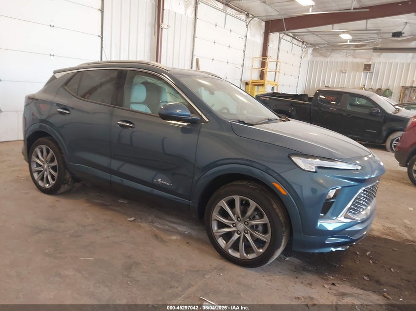 2026 Buick Encore gx VIN KL4AMGSL0TB079620 IAAI salvage auction — LEFT SIDE, Salvage Title, sold $8,000 on 2026-07-22 (photo 1)