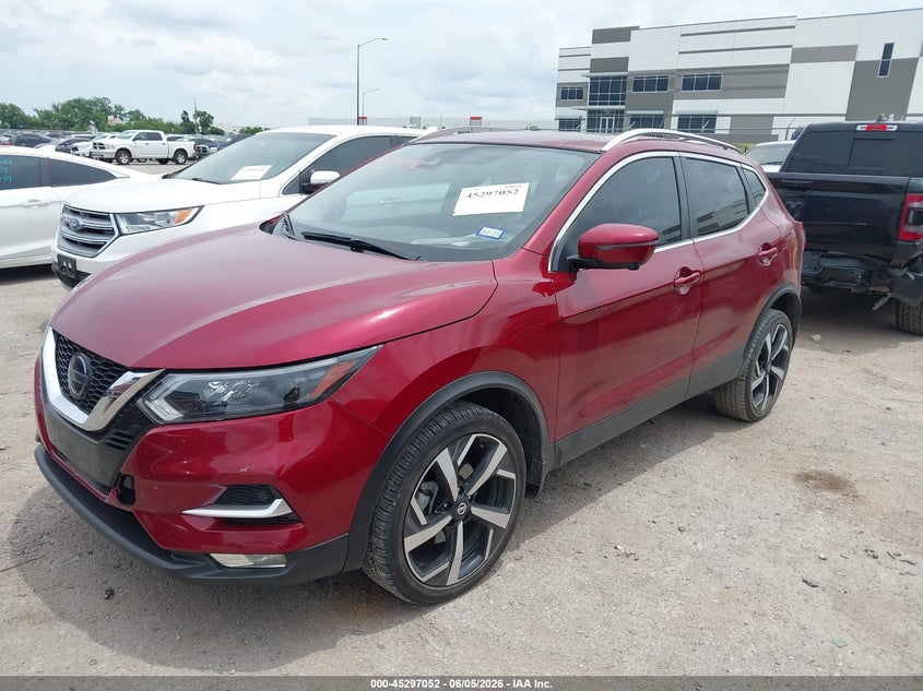 2021 Nissan Rogue VIN JN1BJ1CV3MW323838 IAAI salvage auction — HAIL, Salvage Title, sold $7,900 on 2026-07-14 (photo 2)