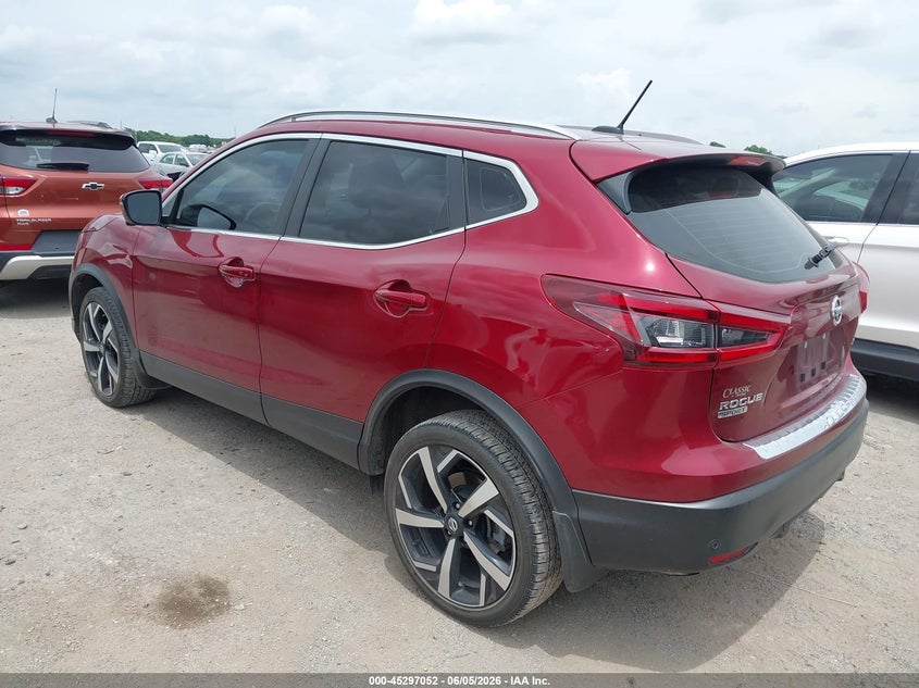 2021 Nissan Rogue VIN JN1BJ1CV3MW323838 IAAI salvage auction — HAIL, Salvage Title, sold $7,900 on 2026-07-14 (photo 3)
