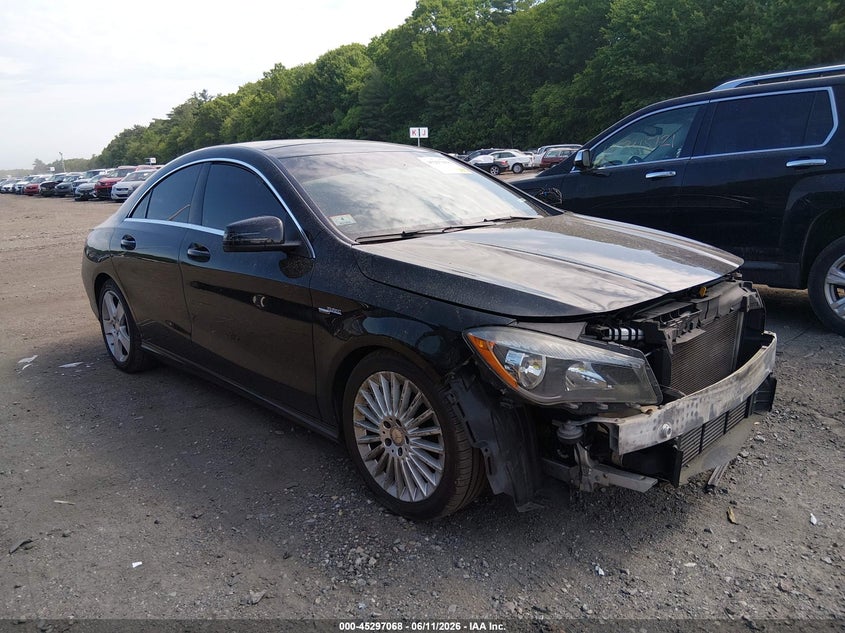 2016 Mercedes-benz Cla-klasse VIN WDDSJ4GB6GN300746 IAAI salvage auction — FRONT END, Salvage (Massachusetts), sold $1,450 on 2026-08-15 (photo 1)