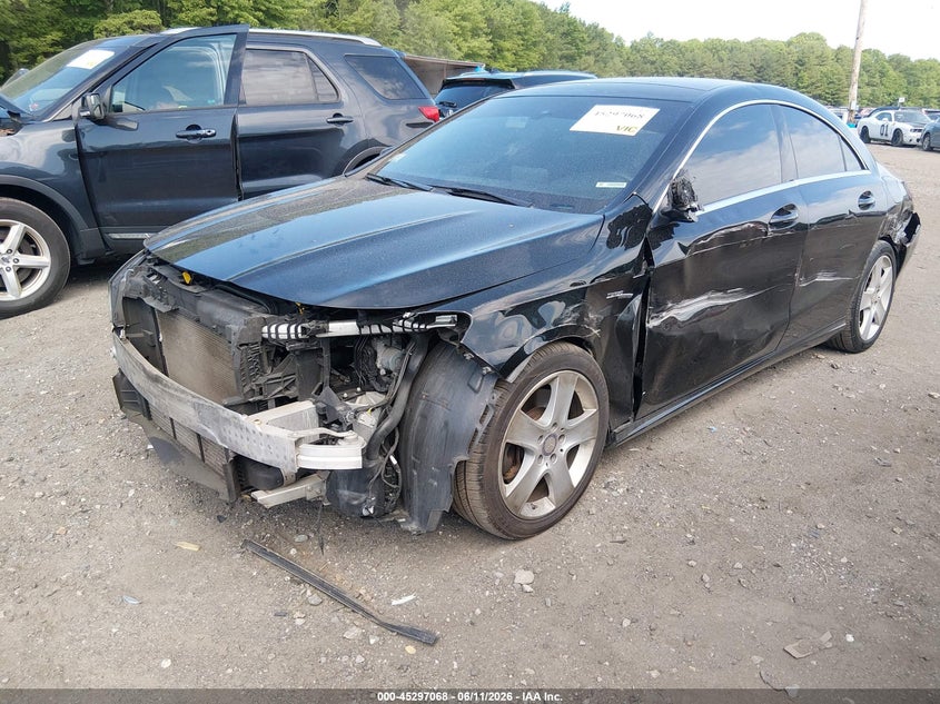 2016 Mercedes-benz Cla-klasse VIN WDDSJ4GB6GN300746 IAAI salvage auction — FRONT END, Salvage (Massachusetts), sold $1,450 on 2026-08-15 (photo 2)