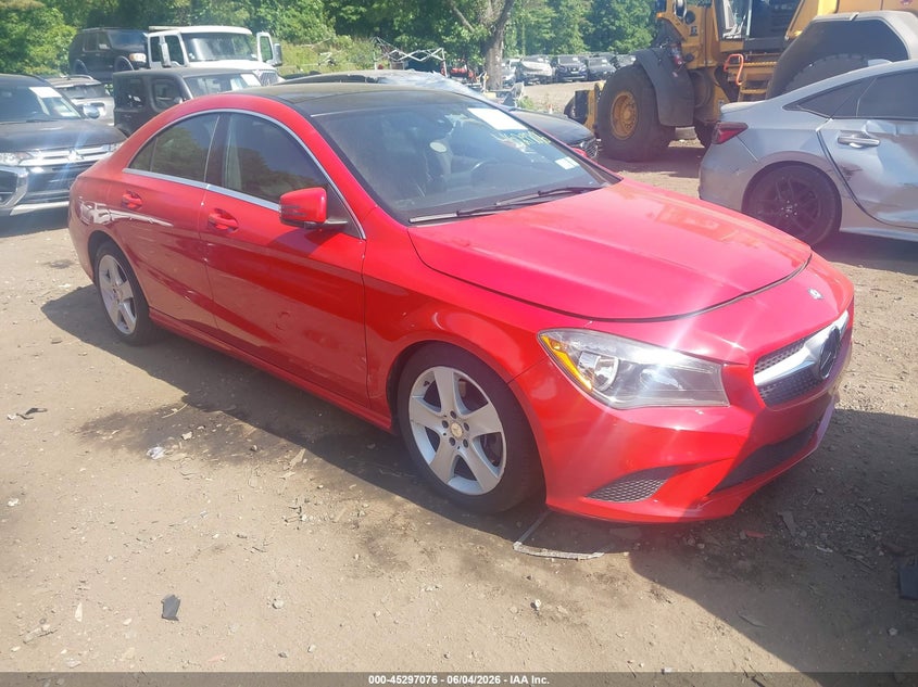 2015 Mercedes-benz Cla-klasse VIN WDDSJ4GB8FN231721 IAAI salvage auction — UNDERCARRIAGE, Salvage Title, sold $1,300 on 2026-08-18 (photo 1)