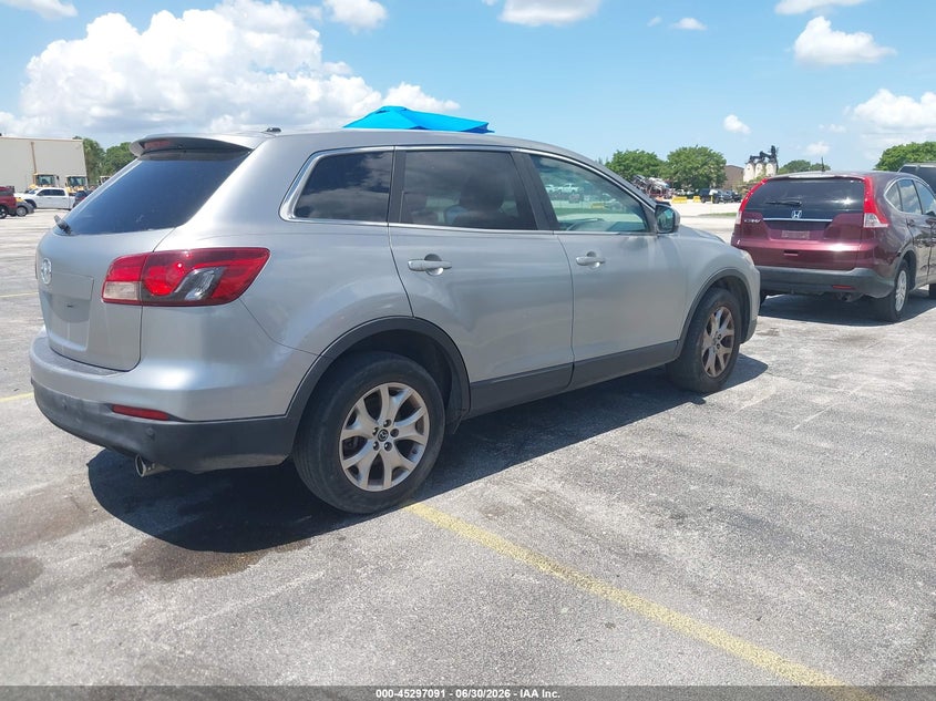 2015 Mazda Cx-9 VIN JM3TB2CAXF0461102 IAAI salvage auction — LEFT SIDE, Rebuildable (Florida), sold $2,200 on 2026-09-02 (photo 4)