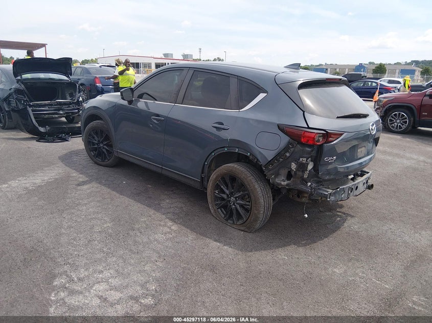2021 Mazda Cx-5 VIN JM3KFBCY6M0468526 IAAI salvage auction — REAR END, Salvage Title, sold $7,225 on 2026-07-21 (photo 3)