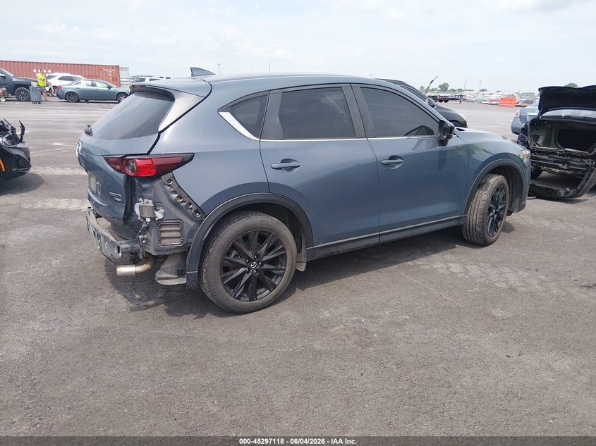 2021 Mazda Cx-5 VIN JM3KFBCY6M0468526 IAAI salvage auction — REAR END, Salvage Title, sold $7,225 on 2026-07-21 (photo 4)