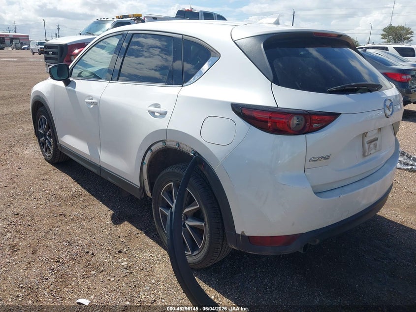 2018 Mazda Cx-5 VIN JM3KFADM1J0327901 IAAI salvage auction — RIGHT FRONT, Salvage Title, sold $4,800 on 2026-07-15 (photo 3)