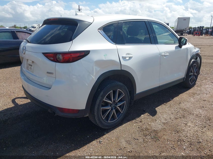 2018 Mazda Cx-5 VIN JM3KFADM1J0327901 IAAI salvage auction — RIGHT FRONT, Salvage Title, sold $4,800 on 2026-07-15 (photo 4)