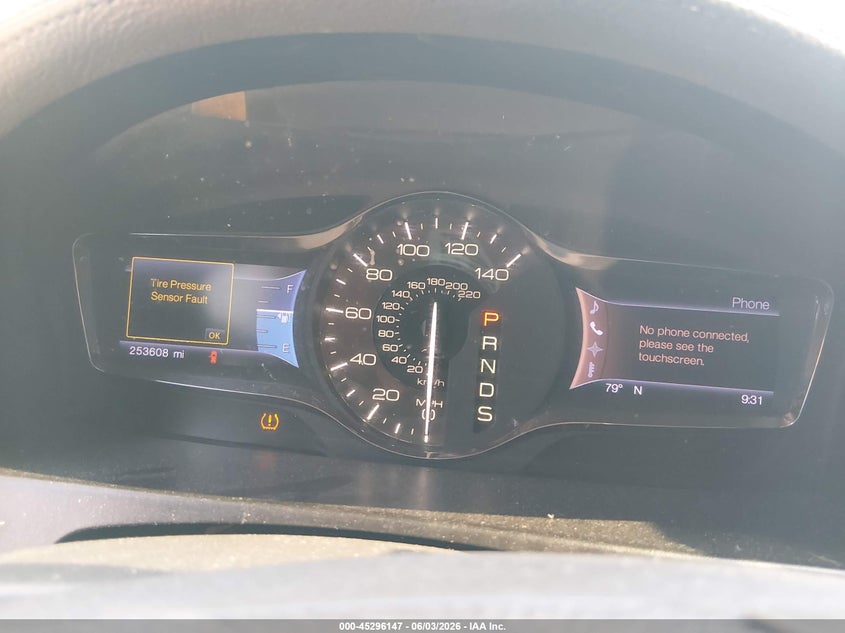 2013 Lincoln Mkx VIN 2LMDJ8JK5DBL22666 IAAI salvage auction — NORMAL WEAR, Clear (Tennessee), sold $825 on 2026-07-09 (photo 7)