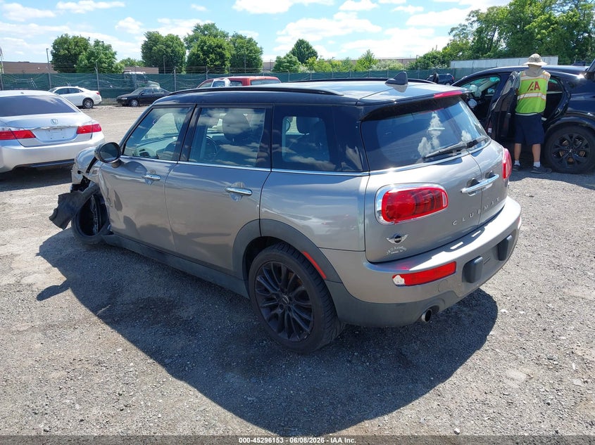 2016 Mini Clubman VIN WMWLN5C55G2E31533 IAAI salvage auction — LEFT FRONT, Salvage Title, sold $450 on 2026-07-17 (photo 3)