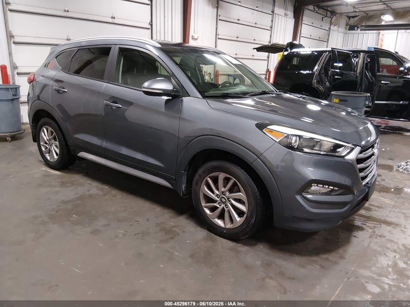 2018 Hyundai Tucson VIN KM8J3CA41JU741021 IAAI salvage auction — HAIL, Salvage (Iowa), sold $6,000 on 2026-07-16 (photo 1)