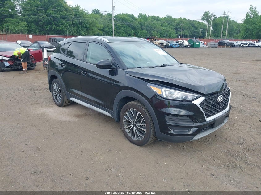 2021 Hyundai Tucson VIN KM8J3CAL2MU324373 IAAI salvage auction — FRONT END, Salvage Title, sold $4,350 on 2026-07-22 (photo 1)