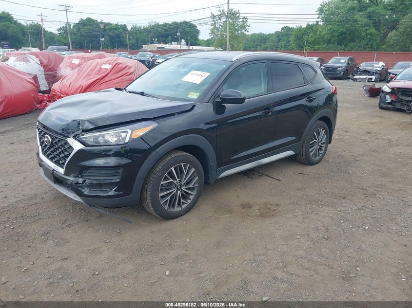 2021 Hyundai Tucson VIN KM8J3CAL2MU324373 IAAI salvage auction — FRONT END, Salvage Title, sold $4,350 on 2026-07-22 (photo 2)